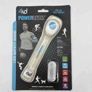 4id Powerarmz LED Safety Band Multi-Use Running Cycling Bright New